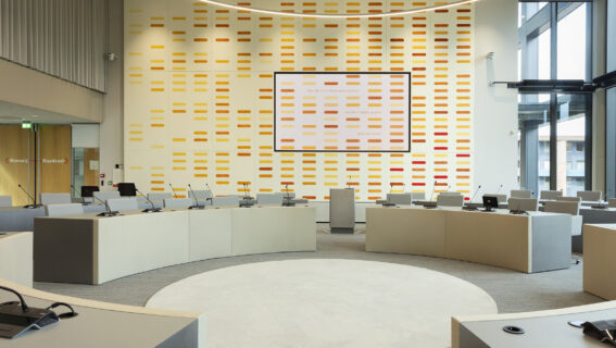 Interieur Huis voor de Stad, Helmond door Smeulders Interieurgroep