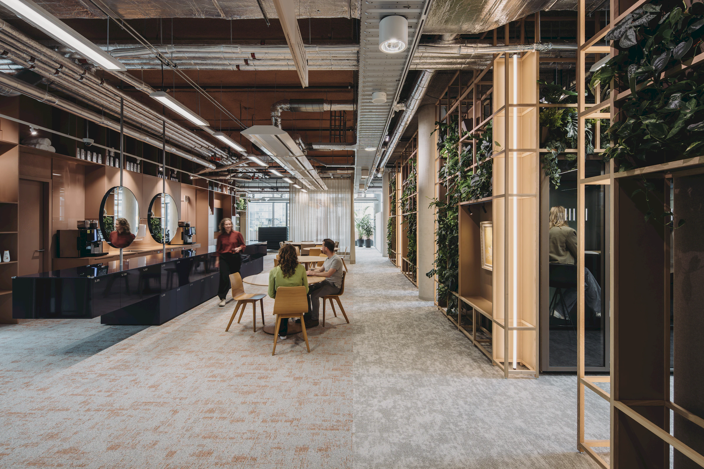 Maatwerk interieur Unilever AIR Offices, Rotterdam door Smeulders Interieurgroep